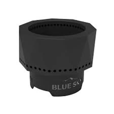 Blue Sky Blue Sky The Ridge Portable High Efficiency Pellet Fire Pit, Black BSKPFP1513